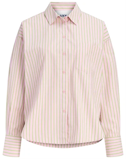 JJXX - JXJamie Relaxed Poplin Skjorte - Prism Pink